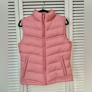 Chic Pink Puffer Vest for Women